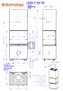 Romotop LERA C GH három oldalas lemez Design kandalló - bővíthető hőtárolóval