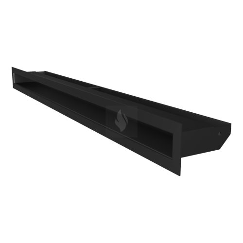 SAVEN Loft szellőzőrács 6×80cm fekete