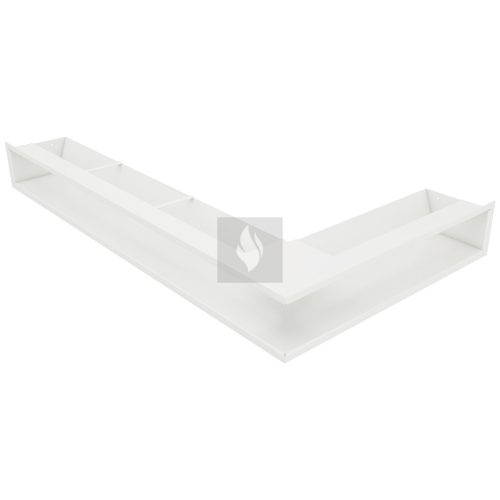 SAVEN Loft sarok szellőzőrács 9,5×45×80cm fehér balos