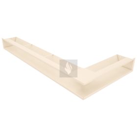 SAVEN Loft sarok szellőzőrács 9,5×45×95cm krém balos
