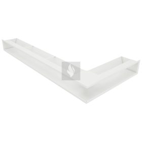 SAVEN Loft sarok szellőzőrács 9,5×45×95cm fehér balos