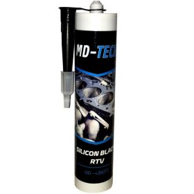   Hőálló Szilikon tömítő és ragasztó 350°C-ig 300ml fekete