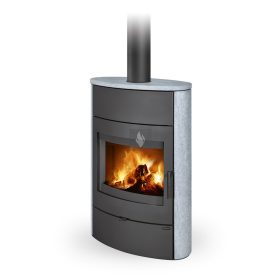   Romotop NAVIA H 20 zsírkő Kandallókályha - bővíthető hőtárolóval