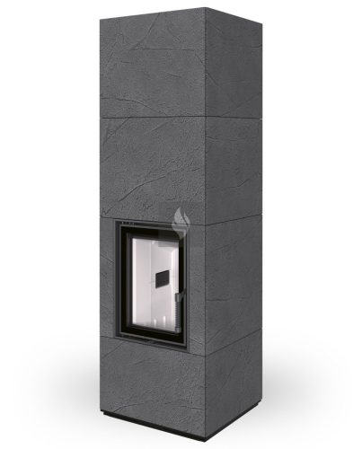 Romotop NORDAC hőtárolós 62 Thermaline sötét szürke Design kandalló