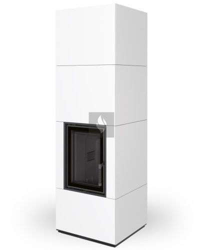 Romotop NORDAC hőtárolós Kerámia Design kandalló fekete béléssel