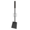 Kandalló lapát L, sötét fa fogantyúval, 50 cm