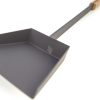 Kandalló lapát L, világos fa fogantyúval, 50 cm