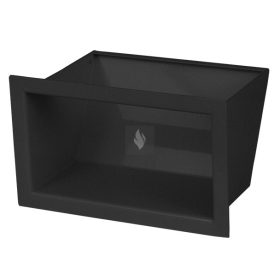 HITZE Slim 12 szellőzőrács 12x20 fekete