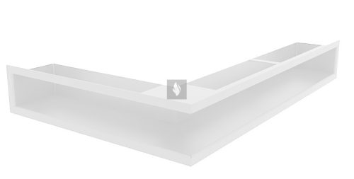 HITZE Slim 12 szellőzőrács 12x60x40L fehér