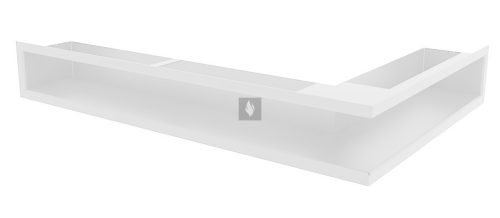 HITZE Slim 12 szellőzőrács 12x60x40R fehér