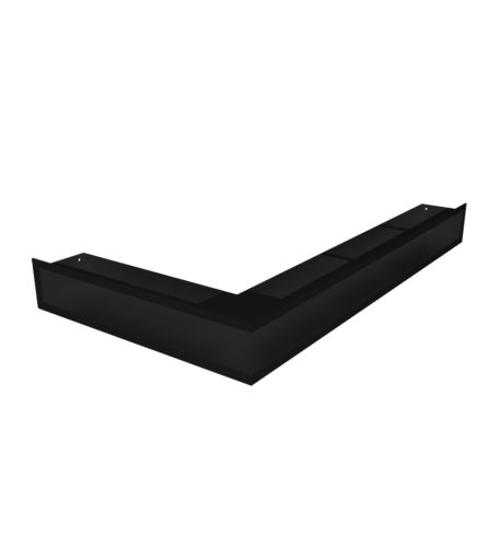 HITZE Slim 12 szellőzőrács 12x80x45L fekete