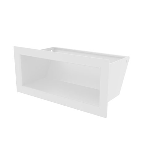 HITZE Slim 6 szellőzőrács 6x20 fehér