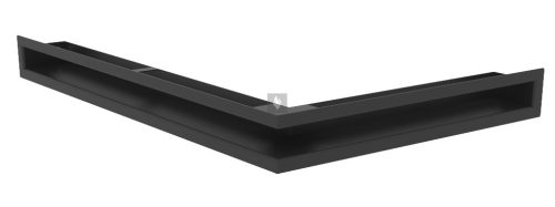 HITZE Slim 6 szellőzőrács 6x60x40L fekete