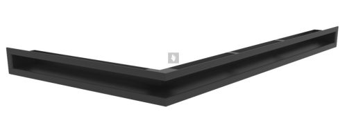 HITZE Slim 6 szellőzőrács 6x80x45L fekete