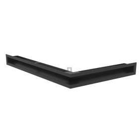 HITZE Slim 9 szellőzőrács 9x60x40L fekete