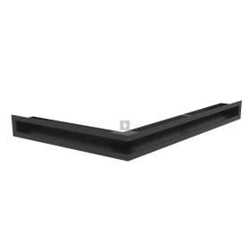 HITZE Slim 9 szellőzőrács 9x60x40R fekete