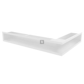 HITZE Slim 9 szellőzőrács 9x60x40R fehér