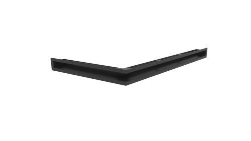 HITZE Slim 9 szellőzőrács 9x80x45L fekete