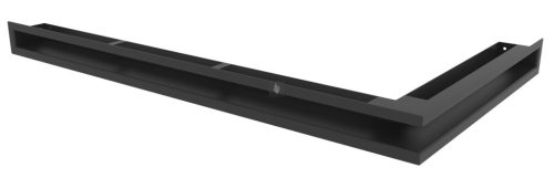 HITZE Slim 9 szellőzőrács 9x80x45R fekete