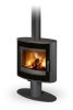Romotop STROMBOLI G T dekorüveg ajtós lemez forgatható Kandallókályha