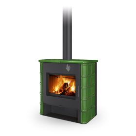   Romotop TELDE kályhacsempe burkolatú Vízteres kandallókályha