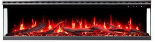 UNIT PRO 140 Beépíthető elektromos kandalló, falra is szerelehető