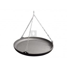 Öntöttvas tál háromlábra Ø63 cm