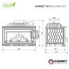KAWMET W15 (9,4 kW) ECO öntvény kandallóbetét