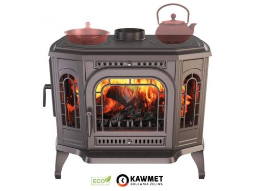 KAWMET P7 LB (10,5 kW) ECO öntvény kandallókályha főzőlappal