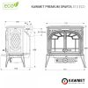 KAWMET Premium SPARTA S10 ECO öntvény kandallókályha