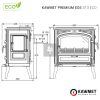 KAWMET Premium EOS S13 ECO öntvény kandallókályha