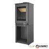 Kawmet HARITA S15i L-BOX ECO fatárolós kandallókályha, öntvény béléssel