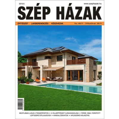 Mik a trendek most a kandallóépítésben? A Miháczi Kandalló szakcikke a Szép Házakban